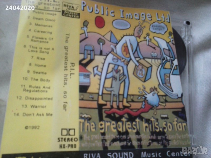 Public Image Ltd ‎– The Greatest Hits аудио касета, снимка 1
