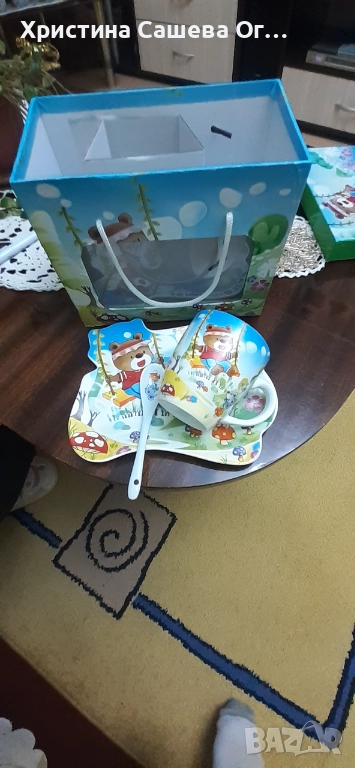 Детски сервиз храна 3 части , снимка 1