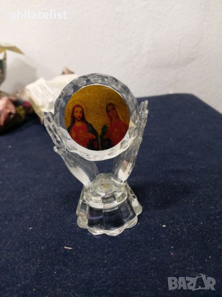 сувенир с икона - стъклен !, снимка 1