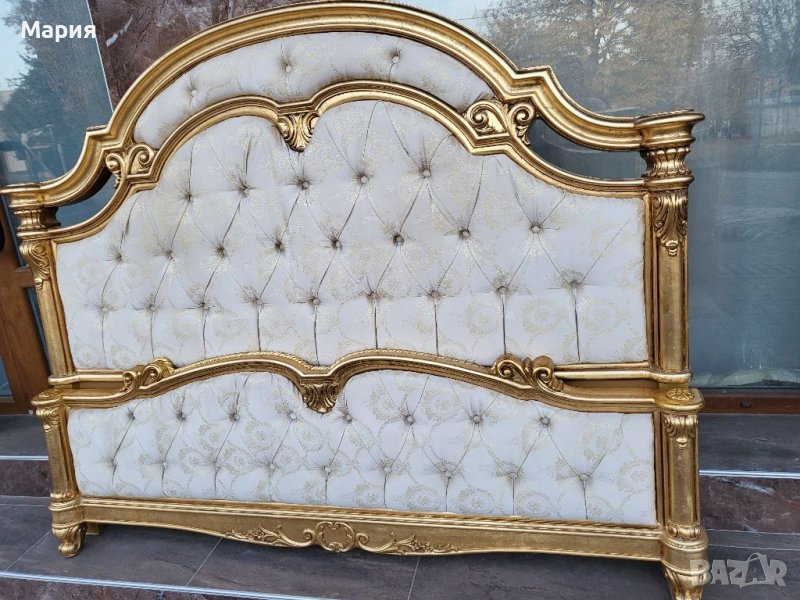 Италианско бароково легло 015, снимка 1