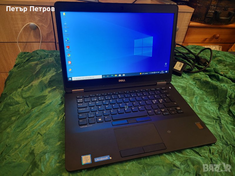 Dell E7470 Core i7/SSD 256/16GB RAM ! ГЕЙМЪРСКИ!, снимка 1