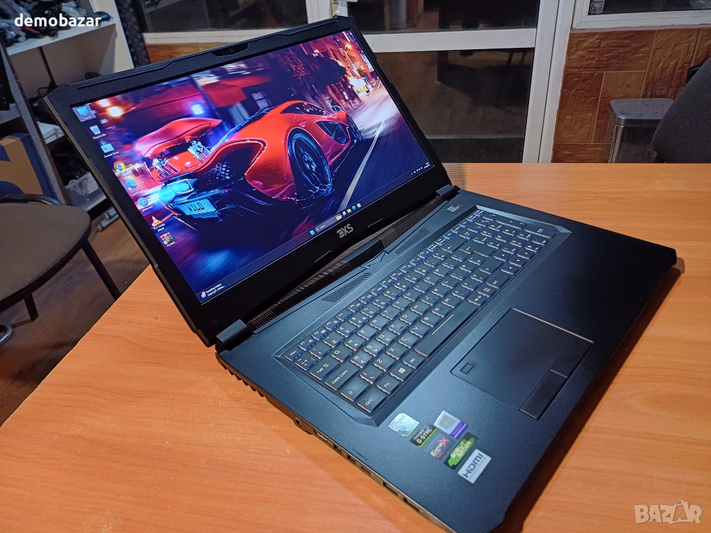 Голям Gaming 17.3' Core™i7 - 4.10GHz /16GB DDR4/GTX 1070 - 8GB GDDR5/512GB SSD, снимка 1