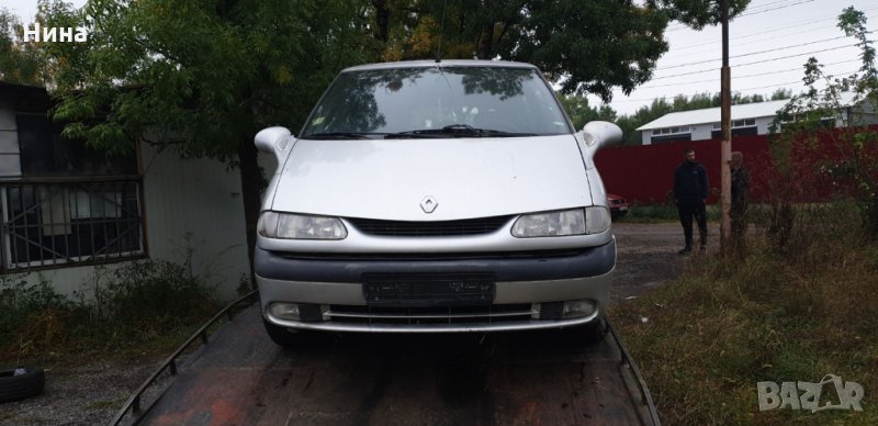 Рено Еспейс 3  2000 кб. бензин 8 кл..сив металик, снимка 1