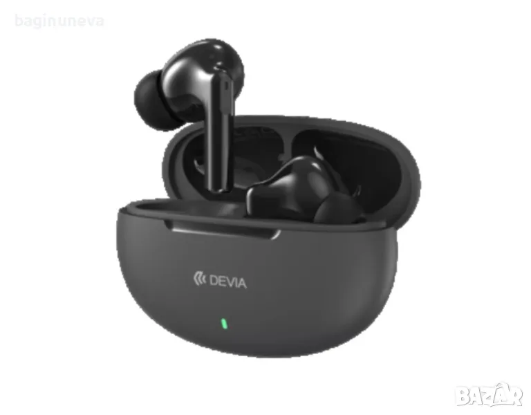 Нови черни слушалки Devia, снимка 1