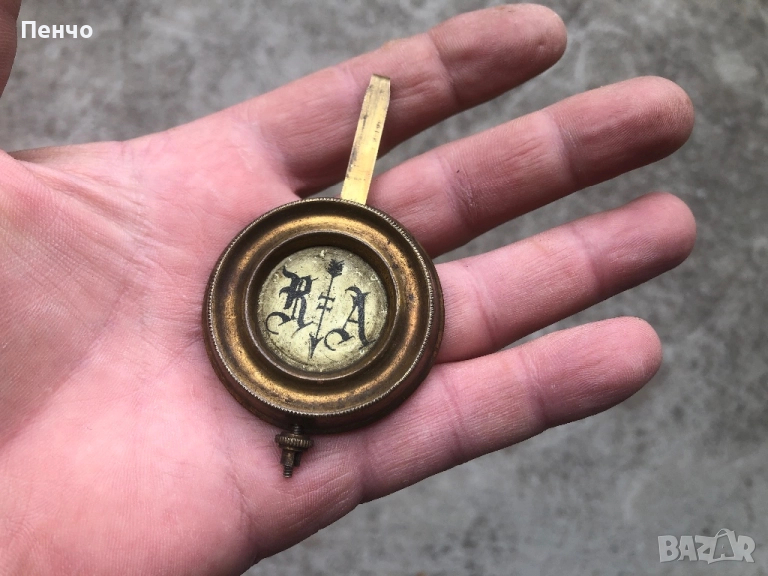 махало за стар настолен /каминен/ часовник, снимка 1