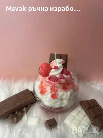 Ароматна соева свещ, снимка 1