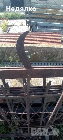 Интериорна ограда,ковано желязо на 200 години, снимка 9 - Антикварни и старинни предмети - 50364083