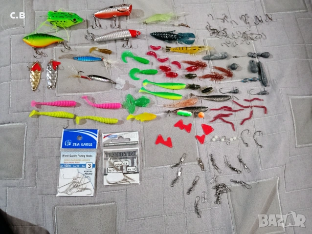 Примамки и силикони за риболов, снимка 3 - Такъми - 53909027