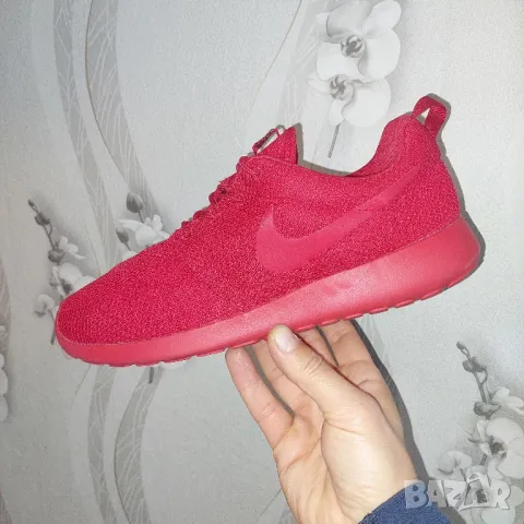 маратонки NIKE ROSHE ONE  Triple RED  номер 44,5-45, снимка 12 - Маратонки - 37806600