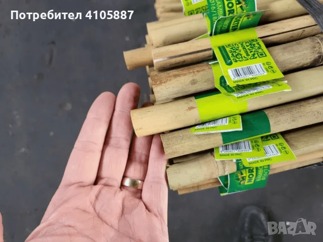 Бамбукови Колчета за Укрепване на Домати - Естествени и Здрави, снимка 7 - Други - 50845857