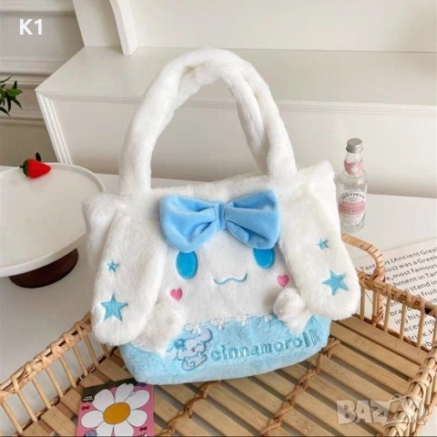 Плюшена чанта Hello Kitty Kawaii Sanrio Melody Кити, снимка 2 - Плюшени играчки - 52518075