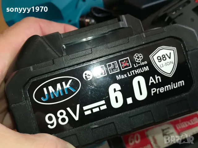 JMK 98V//6.0Ah LI-ION BATTERY PACK 0304250503, снимка 6 - Градинска техника - 49746319