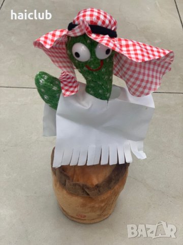 Танцуващ кактус с дрехи/Пеещ кактус/Magical cactus/Singing cactus, снимка 16 - Музикални играчки - 34921661