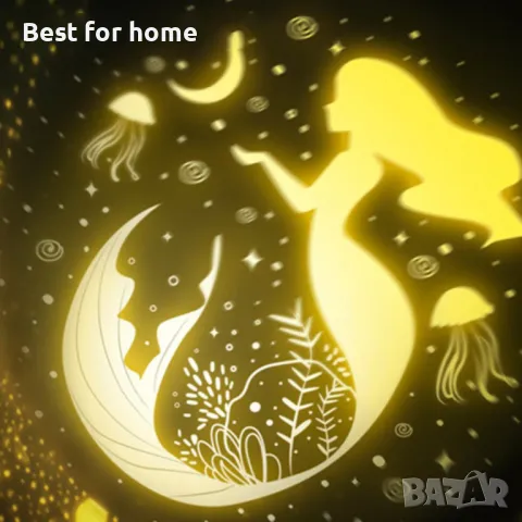 Детска нощна лампа с 6 прожекционни плаки- Joernso, снимка 6 - Детски нощни лампи - 48016145