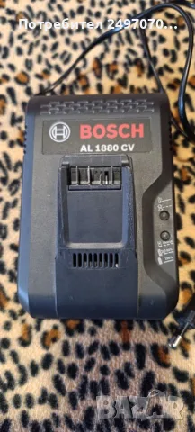 Bosch AL 1880 CV зарядно , съвместимо с батерии 14.4 V и 18 V