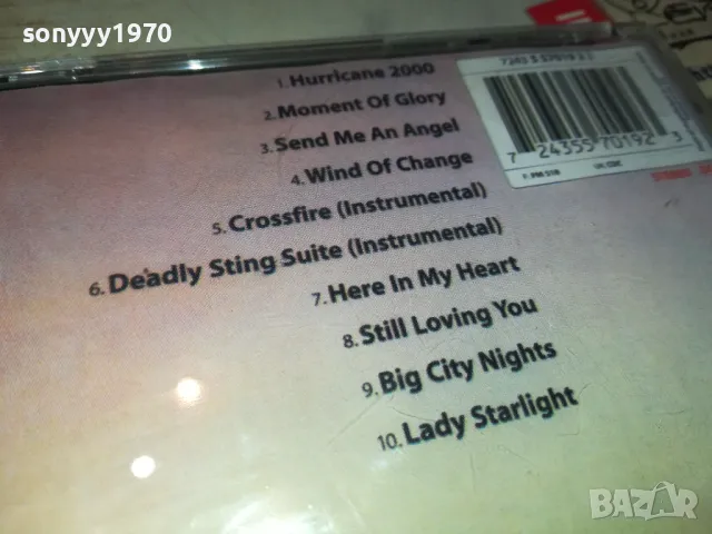 SCORPIONS CD 1804250655, снимка 10 - CD дискове - 49937534