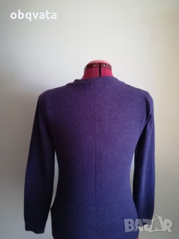 Лилава жилетка + лилав пуловер без ръкави, снимка 5 - Комплекти - 30485774