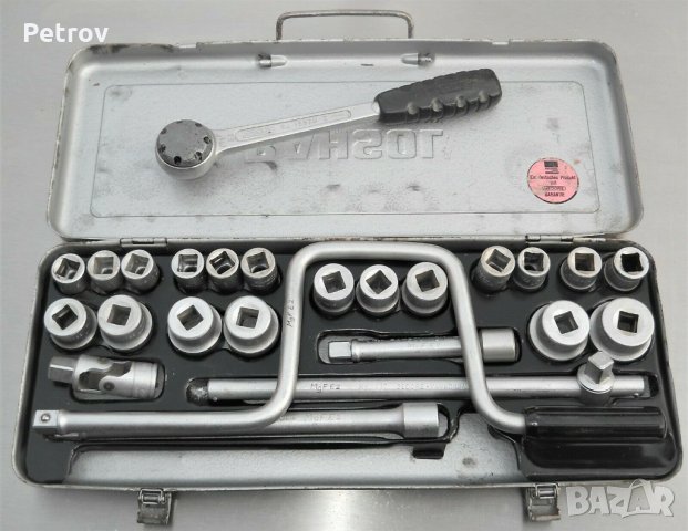 RAHSOL Germany (GEDORE) - 1/2" PROFI Гедория !!! ORIGINAL RAHSOL Made in Germany !!! Вложки 10 - 32, снимка 2 - Гедорета - 34295909