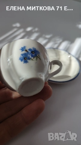 Кукленски порцеланов сервиз, снимка 4 - Сервизи - 54131342