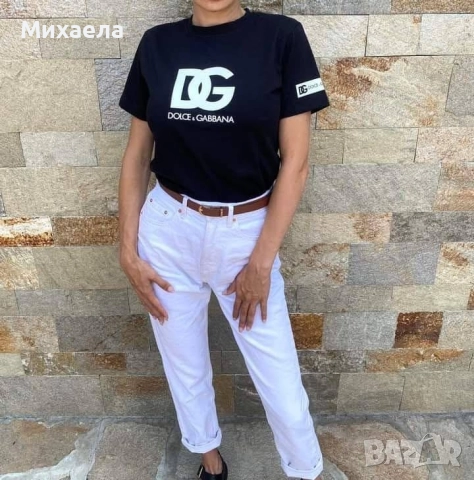 Дамски Памучни Тениски ⚜️ Balenciaga Karl LAGERFELD Hugo  BOSS , снимка 12 - Тениски - 52621358