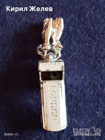 Малка метална свирка сувенир Лондон за КОЛЕКЦИЯ ДЕКОРАЦИЯ 44309