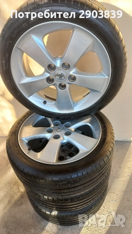Гуми с джанти 215 45 17 гуми 7.2мм Тойота