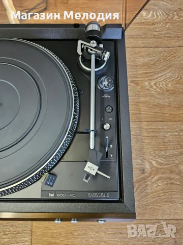 Грамофон Dual CS 650 RC Electronic Direct Drive – Перфектен Пълен Автомат, Made in W. Germany, снимка 13 - Грамофони - 55940039