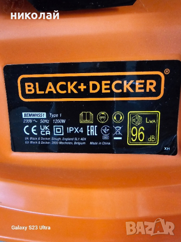 Електрическа косачка за трева Black & Decker BEMWH551, снимка 7 - Градинска техника - 44566108