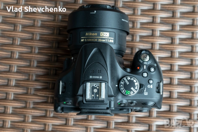 Nikon D5200 + Nikon AF-S DX 35mm f/1.8G, снимка 7 - Фотоапарати - 54095251