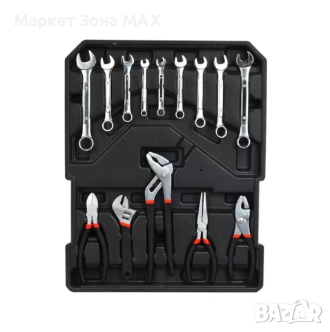 Универсалнен преносим комплект инструменти – 499 части в алуминиев куфар, снимка 9 - Други инструменти - 52926041