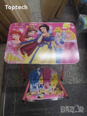 Сгъваема детска маса със столче с герои Налични до 3та снимка  !!!, снимка 13 - Мебели за детската стая - 30085417