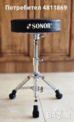 Столче за барабани Sonor DT2000, снимка 4 - Ударни инструменти - 54355968