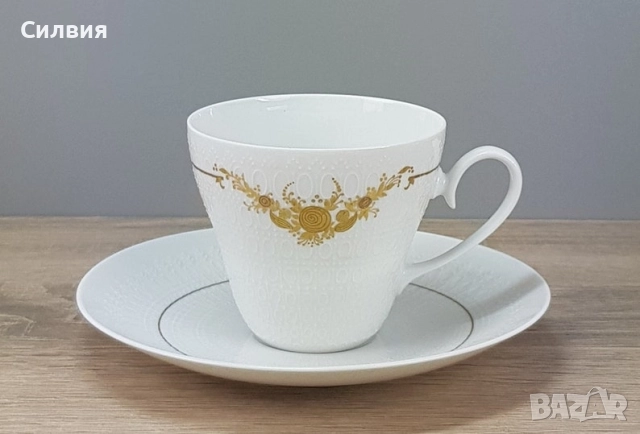 Двоен сет за кафе Rosenthal Romanze , снимка 4 - Чаши - 52558083