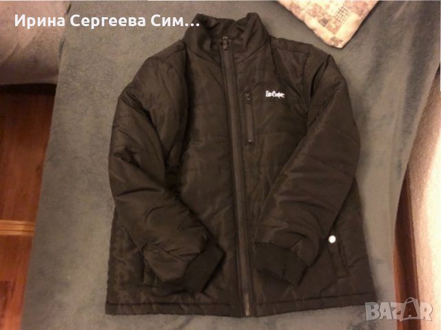 Детско яке lee Cooper не много дебело, снимка 4 - Детски якета и елеци - 31375529