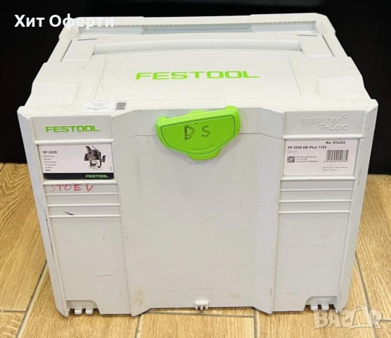 Оберфреза FESTOOL OF 2200EB, снимка 3 - Други инструменти - 53310831