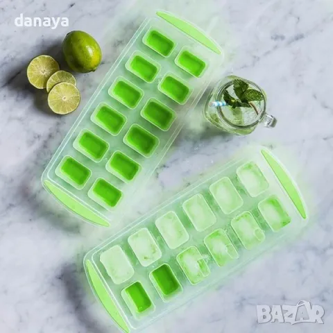 5594 Голяма форма за лед със силиконово дъно, 34x14cm, снимка 3 - Форми - 48559047