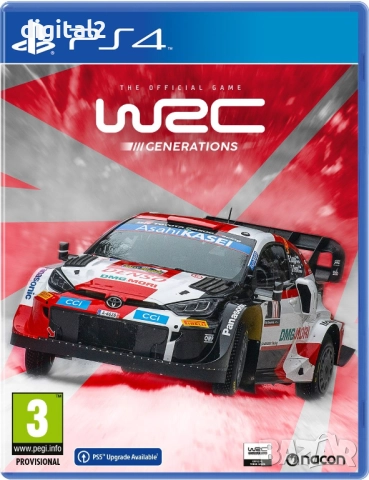 WRC Generations (PS4) /PS4 / Игра / Нова Запечатана 