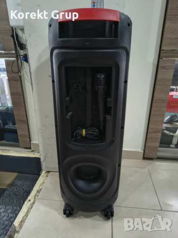 Bluetooth тонколона с Микрофон, снимка 7 - Караоке - 53941308