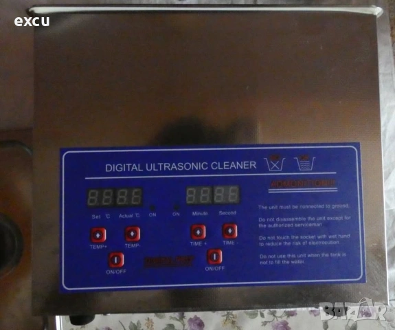 Ултразвукова почистваща вана - 3.2 литра, снимка 5 - Други инструменти - 54027706