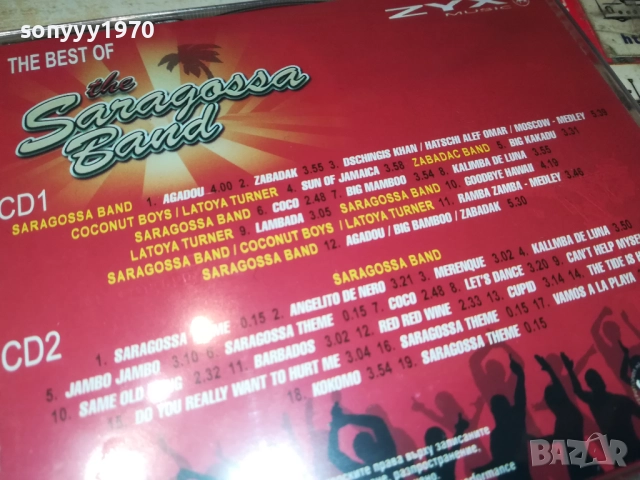 THE SARAGOSSA BAND CD 0810251702, снимка 14 - CD дискове - 51988139