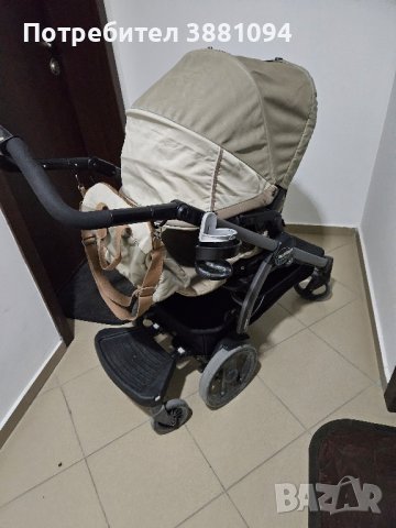 Бебешка количка 3в1 + много аксесоари, Peg Perego book 51, снимка 8 - Детски колички - 42758955