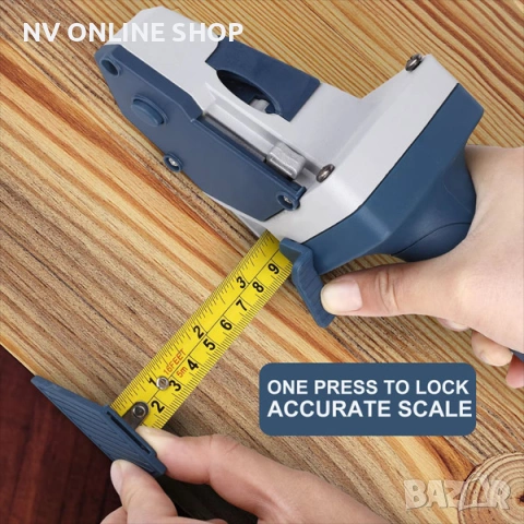 Инструмент за рязане на гипсокартон ,дърво ,с вградена ролетка, снимка 3 - Други инструменти - 53179269