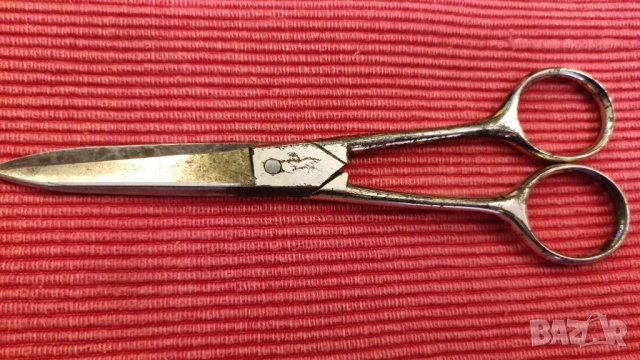Стара ножица Mann & Federlein, Solingen. , снимка 5 - Антикварни и старинни предмети - 39862797