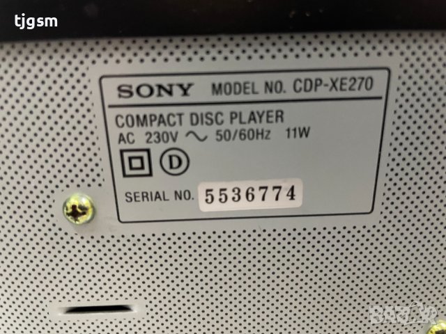 SONY CDP-XE270 - CD Player Сиди Плеър, снимка 7 - Декове - 40327116