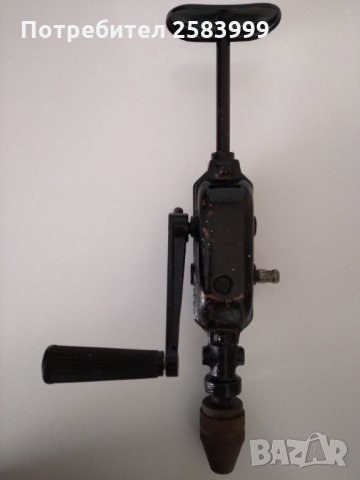 Ретро механична ръчна бормашина POLAND, снимка 1