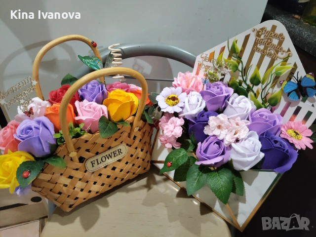 Сапунени рози! , снимка 6 - Декорация за дома - 54349772