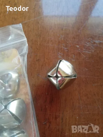 Кожарска сарашка шпора и никелови звънчета, снимка 3 - Други инструменти - 48531269