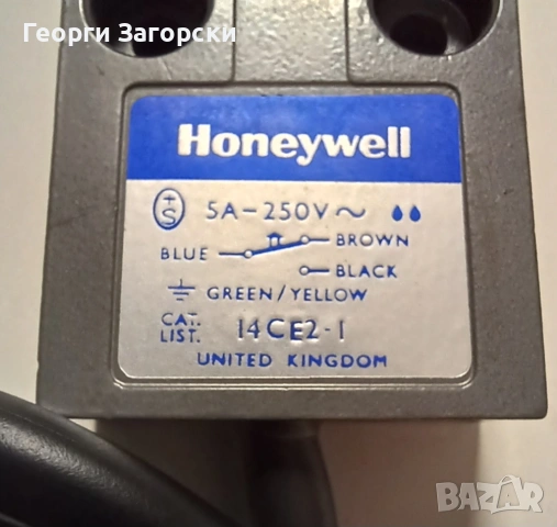 Краен изключвател - Honeywell - 14CE2-1, снимка 3 - Резервни части за машини - 44758960