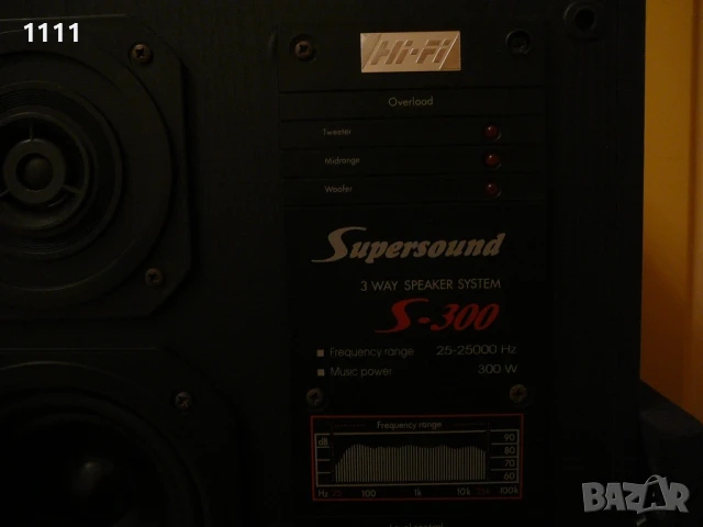 SUPERSOUND S-300, снимка 6 - Ресийвъри, усилватели, смесителни пултове - 51078664