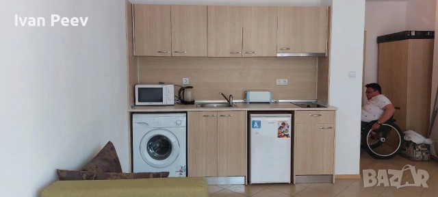 Наем просторно студио Слънчав бря, снимка 7 - Апартаменти - 53330143